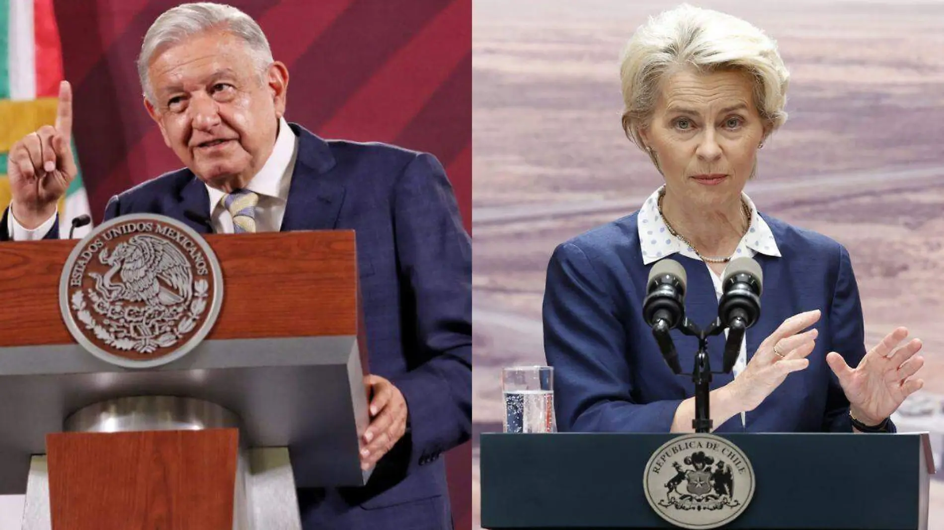 AMLO se reúne con Ursula von der Leyen, presidenta de la Comisión Europea